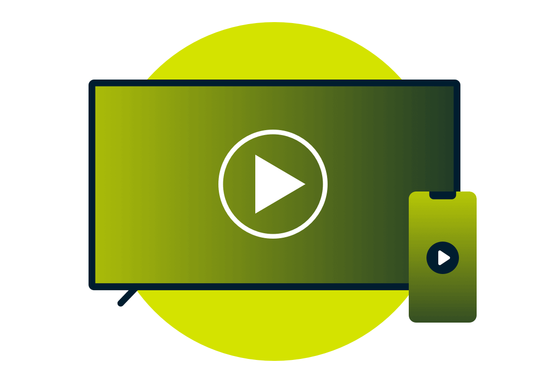 &Eacute;cran de t&eacute;l&eacute;vision et appareil mobile avec des ic&ocirc;nes de jeu.